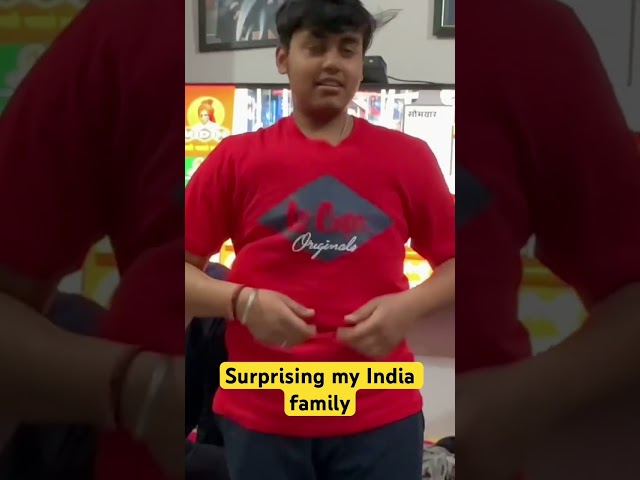 Surprising my India family