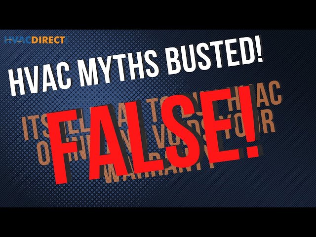 HVAC Myths: Debunking claims about online HVAC sales!