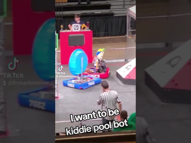 Kiddie Pool Bot Wins Everything #firstrobotics