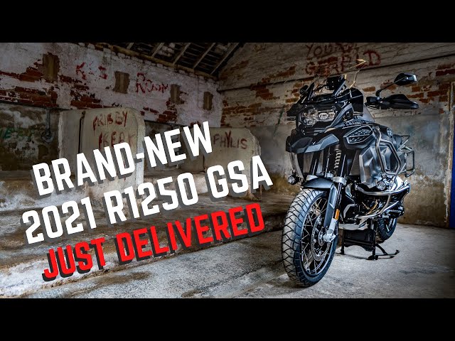 Brand-New 2021 R1250 GSA Triple Black Just Delivered.