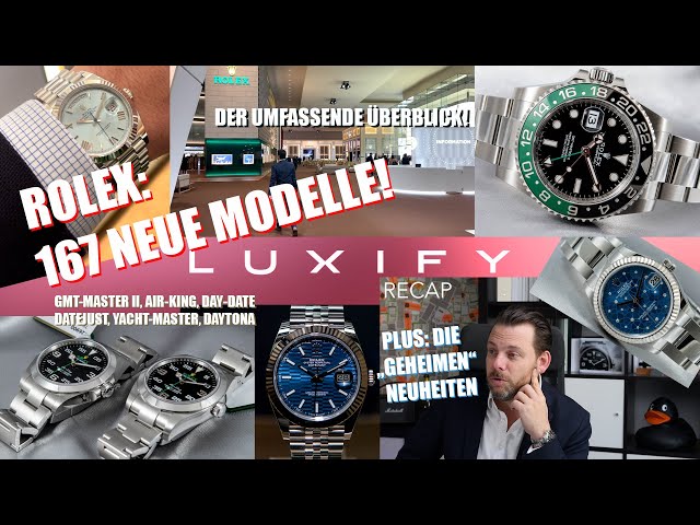 167 Rolex Neuheiten 2022!!! – Luxify Watches and Wonders Recap mit Details, auch zu ROLEX PRESTIGE!