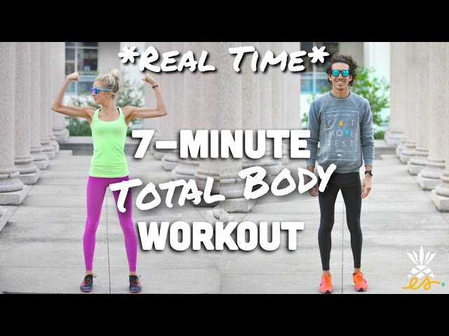 Our Daily 7-Minute Full Body Workout *Real Time*
