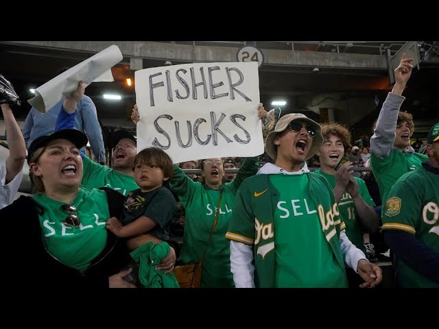 Oakland A's Owner John Fisher responds to calls by fans to 'SELL' the team