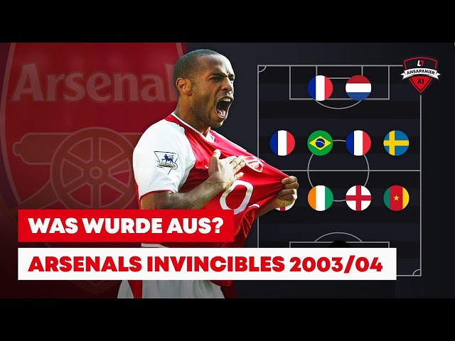 Was wurde aus: Arsenals Invincibles 2003/04 I #Ansapanier