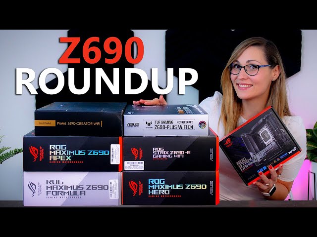 ASUS Z690 Motherboards Preview - First Look at 7 new Intel LGA 1700 Motherboards