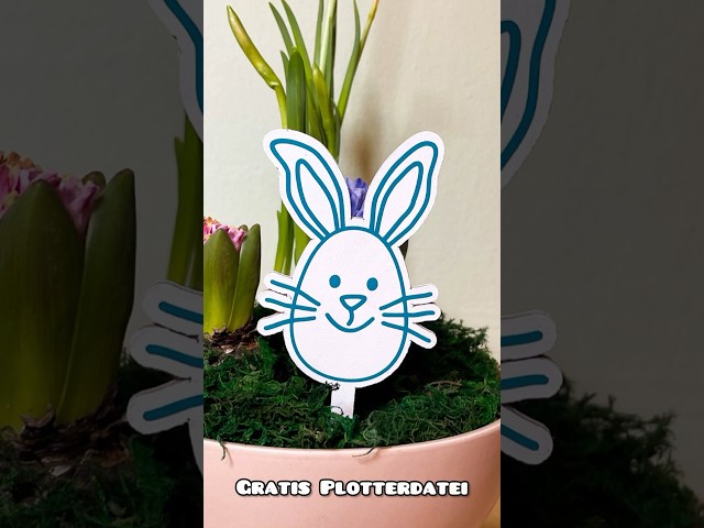 🐰Hasenei plotten 🐰Gratis Plotterdatei für Ostern 🐣 #plotter #cricut #osterdeko