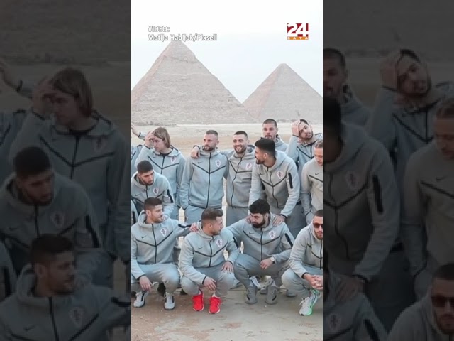 Vatreni posjetili piramide i zaigrali nogomet na pijesku
