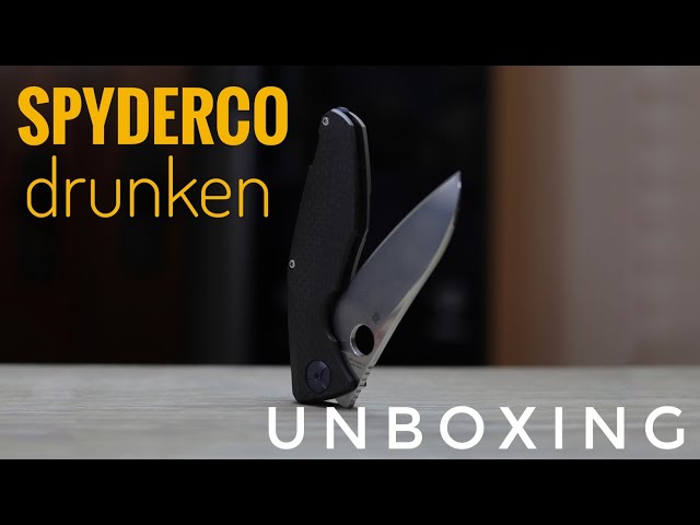 Spyderco Drunken Unboxing - These Cost $510 Now???
