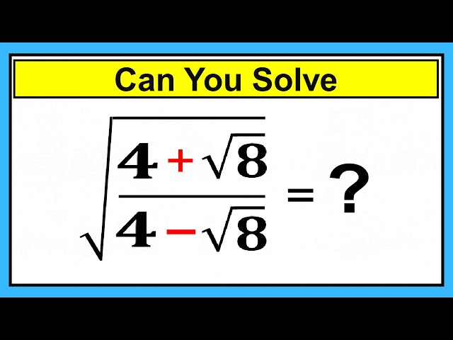 Nice Algebra Math Simplification | Find the Value of X