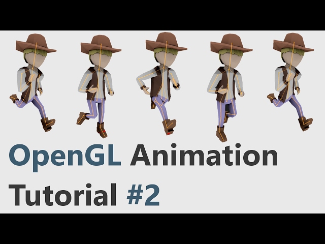 OpenGL Skeletal Animation Tutorial #2