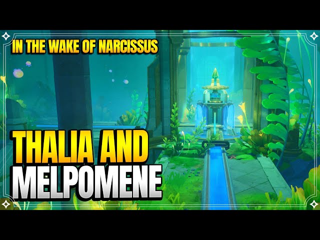 Thalia and Melpomene | Search in the Algae Sea | World Quests & Puzzles |【Genshin Impact】