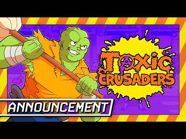 Toxic Crusaders - Game Announcement Trailer