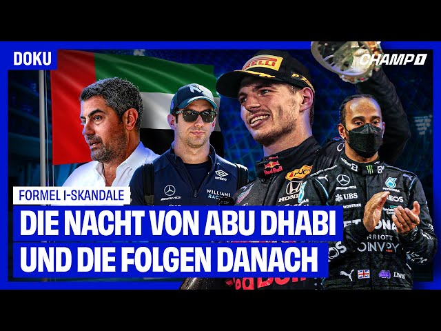 Die größten Formel 1-Skandale (2021): Die Nacht von Abu Dhabi & die Folgen danach (Teil 3)