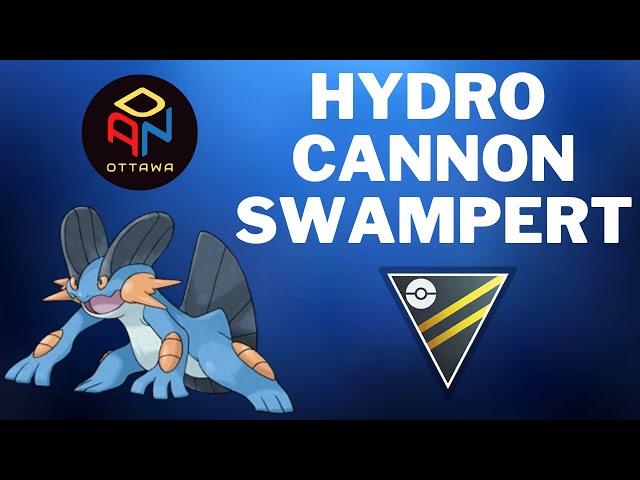 Hydro Cannon Swampert in Ultra League ahead of Sunday Community Day Event Pokemon GO Battle League