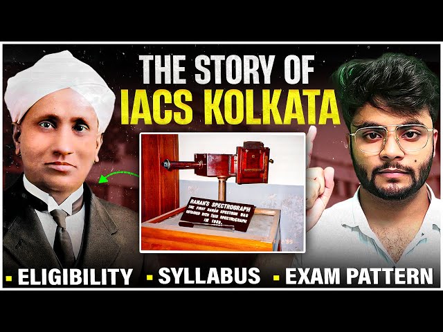 India's Nobel Prize Contribution: IACS Kolkata 🇮🇳