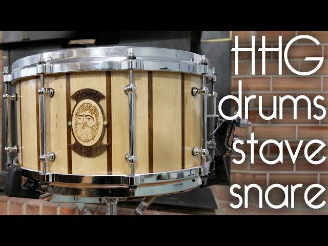 HHG Drums Stave Shell Snare Build