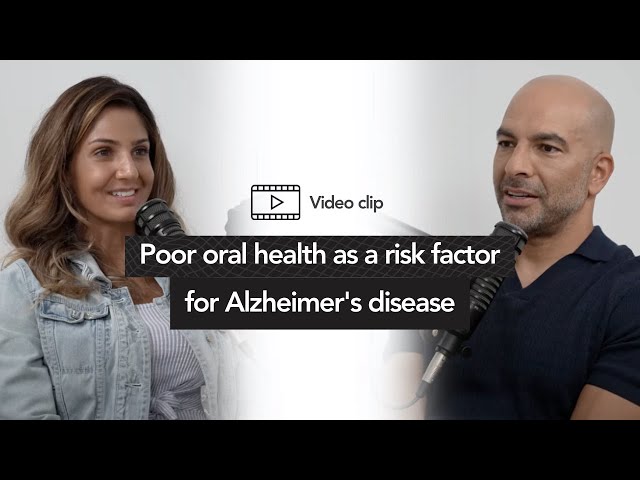 Poor oral health as a risk factor for Alzheimer's disease | Kellyann Niotis with Peter Attia