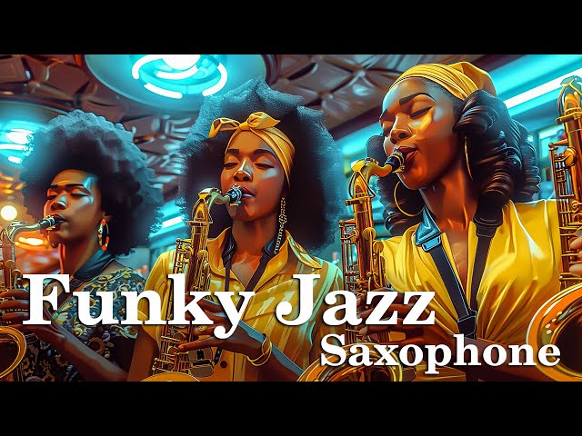 Smooth Jazz Saxophone Vibes 🎷 Funky Instrumental Music For A Relaxing Day - Positive Energy Music