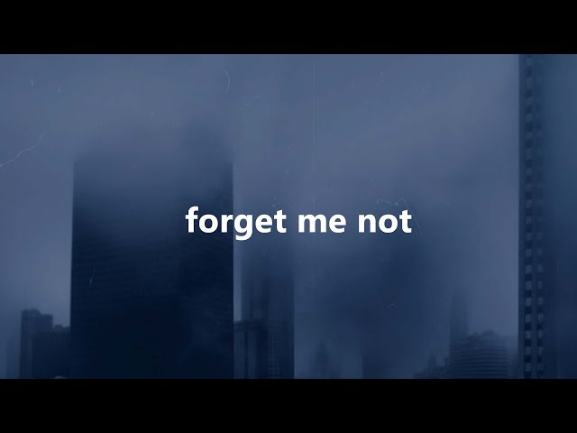 ghxsted - forget me not