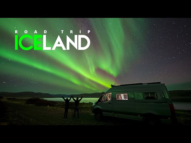 Camping under the Norther Lights in Iceland