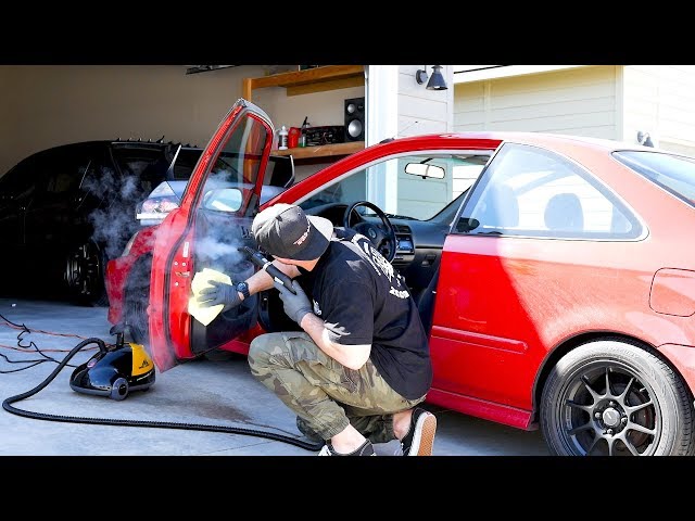 Giving my Honda Civic the ULTIMATE Interior Detail | Start to Finish