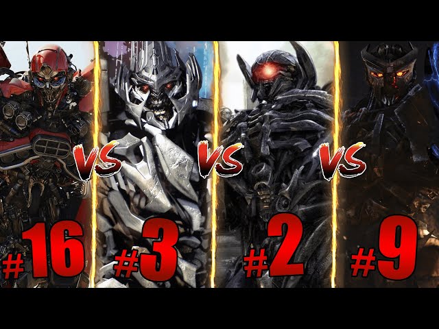 Who's the Most Powerful Decepticon in Transfomers? | All 48 Decepticons Ranked!