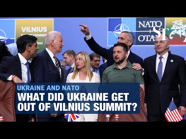What did Ukraine get out of the Nato summit?