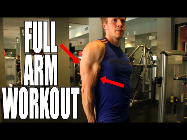 How to Build MASSIVE Arms | Full Biceps and Triceps Workout