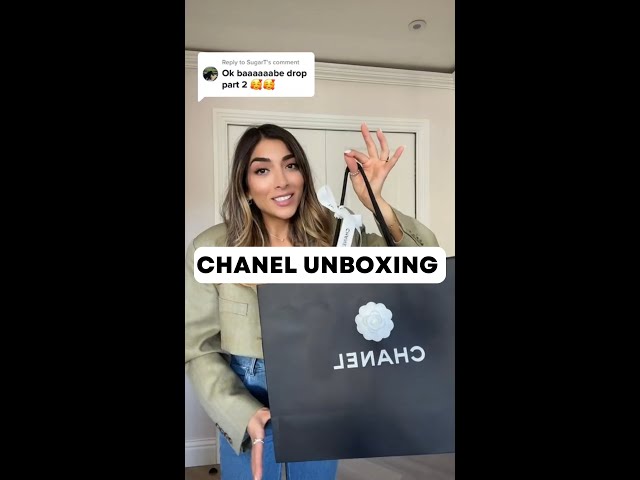 WHAT I GOT FROM CHANEL | Chanel Unboxing #shorts