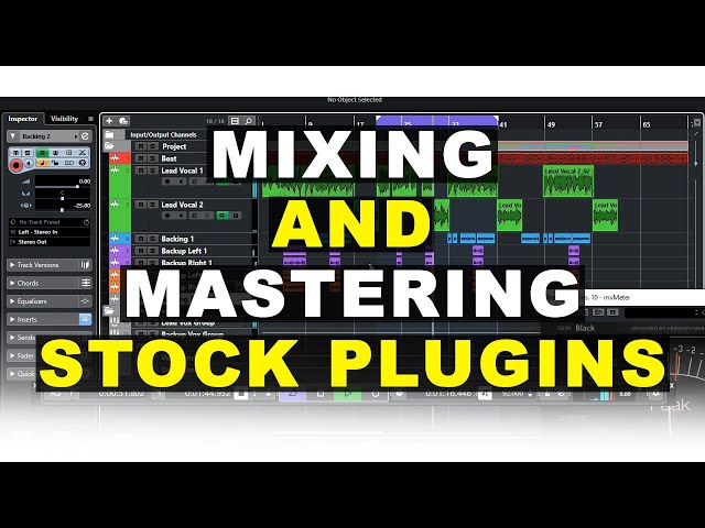 Mixing And Mastering With Cubase Pro 10.5 Stock Plugins Pt 1