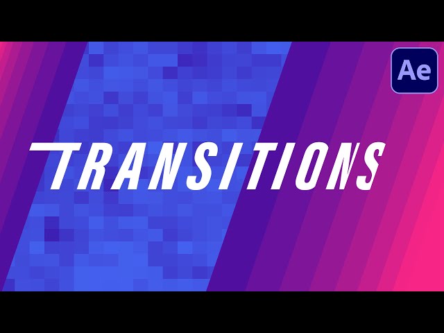 Easy Wipe Transitions - After Effects Tutorial