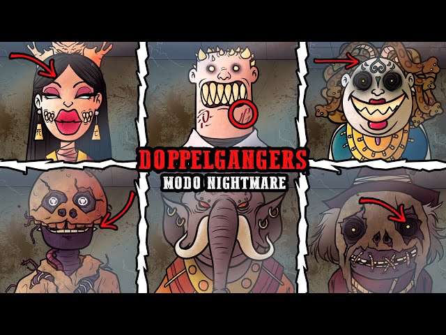 That's not my neighbor: Nightmare Mode | All DOPPELGANGERS #2