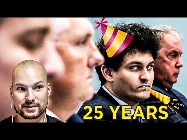 Sam Bankman-Fried Gets 25 Years: Celebrating His Greatest Investments in Solana/BTC/Anthropic (FTX)