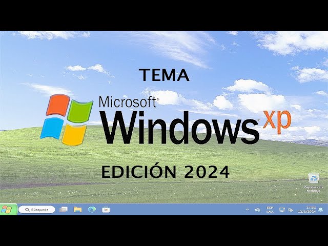 Tema Windows XP 2024 para Windows 11
