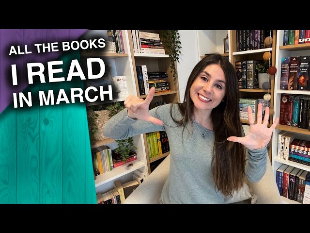 EVERY BOOK I READ IN MARCH: 🧙‍♂️  fantasy reading wrap-up!