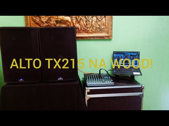 Alto Tx215 Active Speaker (DIY Wood Box)