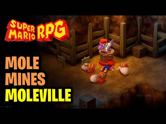 Find the Kids in Mole Mines | Moleville Guide | Super Mario RPG