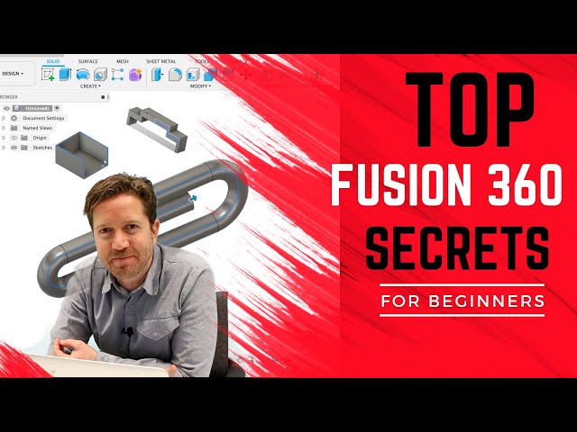Fusion 360 - 23 Tips Beginners Must Learn
