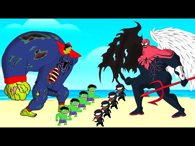 Evolution Of HULK ZOMBIE vs Evolution Of VENOM DEVIL : Who Is The King Of Monsters?
