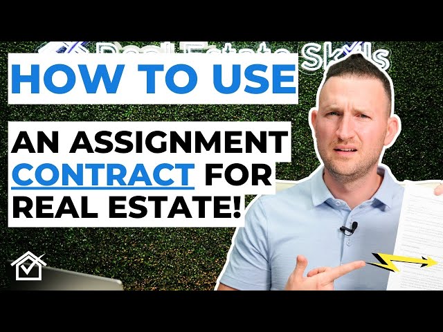 How To Do An Assignment Of Contract For Wholesaling Real Estate!