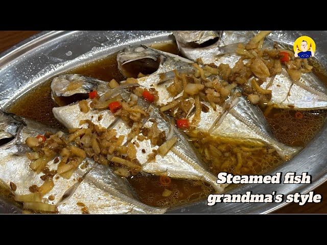 Steamed fish grandma style