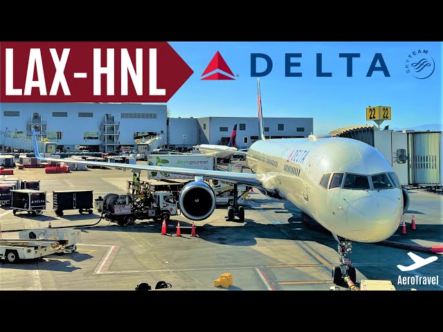 LOS ANGELES - HONOLULU | DELTA AIRLINES BOEING 757-300 | 5H-DOMESTIC FLIGHT (HAWAII) | TRIPREPORT