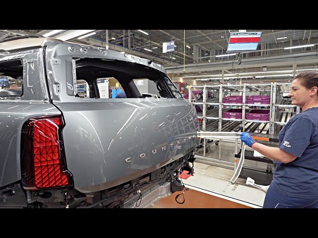2024 MINI Countryman Production Line In Germany