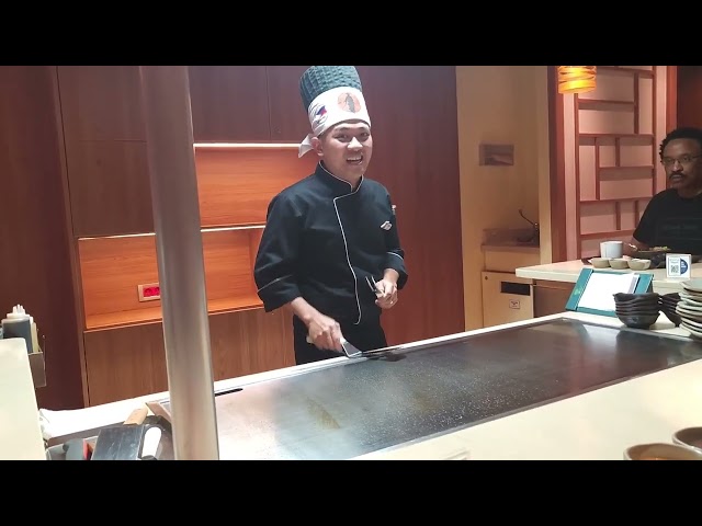 The best hibachi  chef ever