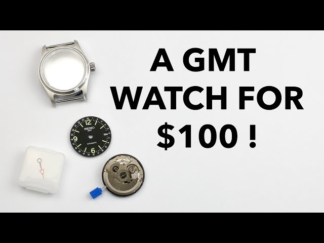 DIY WATCHMAKING - A Seiko NH34 GMT Watch For $100 To Build Yourself