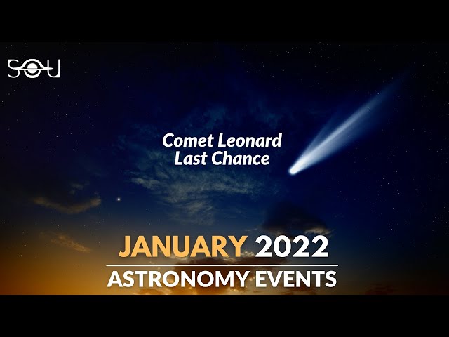 Top Astronomy Events In January 2022 | Comet Leonard | Wolf Moon | Space
