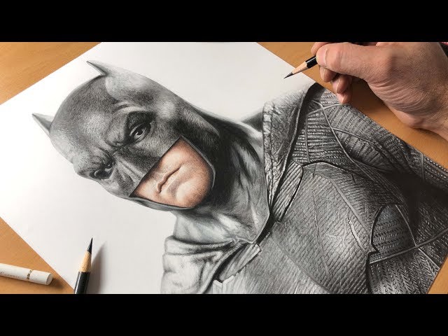 Drawing Batman - Timelapse | Artology