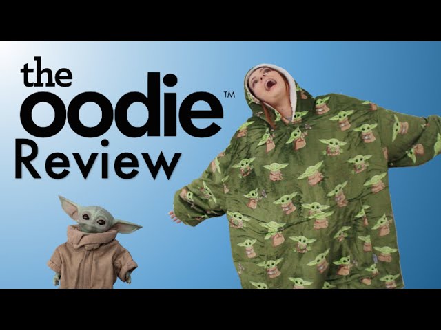 The Oodie Review | TRYING ON MY NEW BABY YODA OODIE