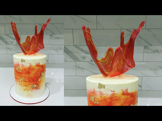 Cake decorating tutorials | BUTTERCREAM CAKE TECHIQUE | Sugarella Sweets