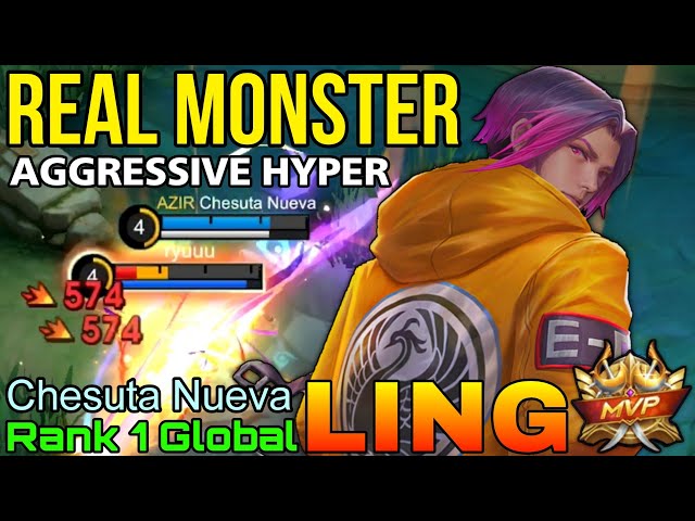 Monster Ling Deadly Hyper - Top 1 Global Ling by Chesuta Nueva - Mobile Legends